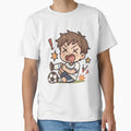 Chibi Soccer Player Faking Foul Kawaii T-Shirt - Graphic Print Men Women - T-Shirt, Sweatshirt, Hoodie