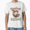 Baseball Grandma Leopard Baseball Player T-Shirt - Trendy Graphic Unisex - T-Shirt, Sweatshirt, Hoodie