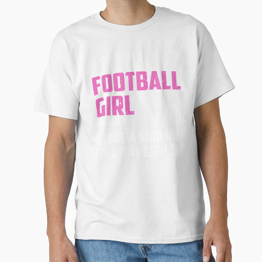 Football Like Normal But Cooler T-Shirt - Custom Art Print Unisex - T-Shirt, Sweatshirt, Hoodie