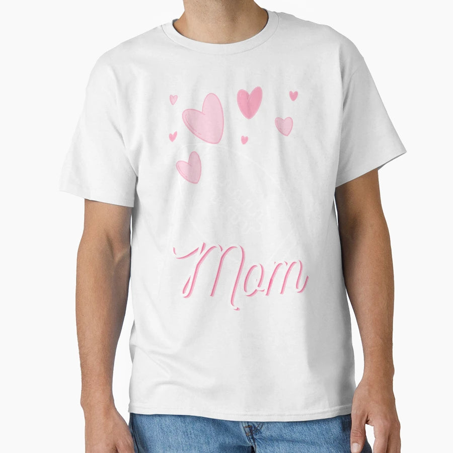 Heart And Football Mom T-Shirt - Minimalist Print Unisex - T-Shirt, Sweatshirt, Hoodie