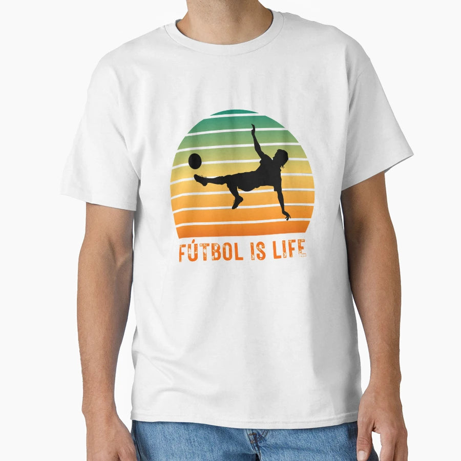 Gift Football Players And Futbol T-Shirt - Fun Novelty Design Men Women - T-Shirt, Sweatshirt, Hoodie