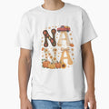 Fall Nana Floral Grandma Grandmother T-Shirt - Graphic Print for Adults - T-Shirt, Sweatshirt, Hoodie