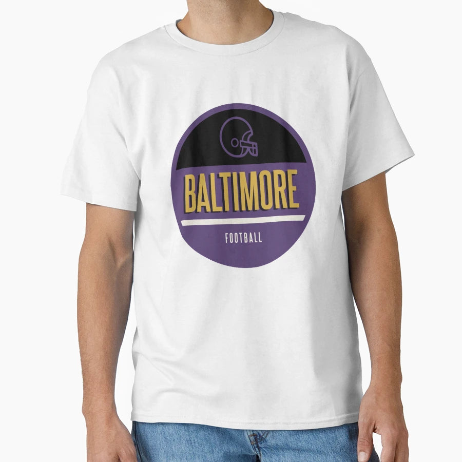 Baltimore Football T-Shirt - Novelty Apparel Men Women - T-Shirt, Sweatshirt, Hoodie