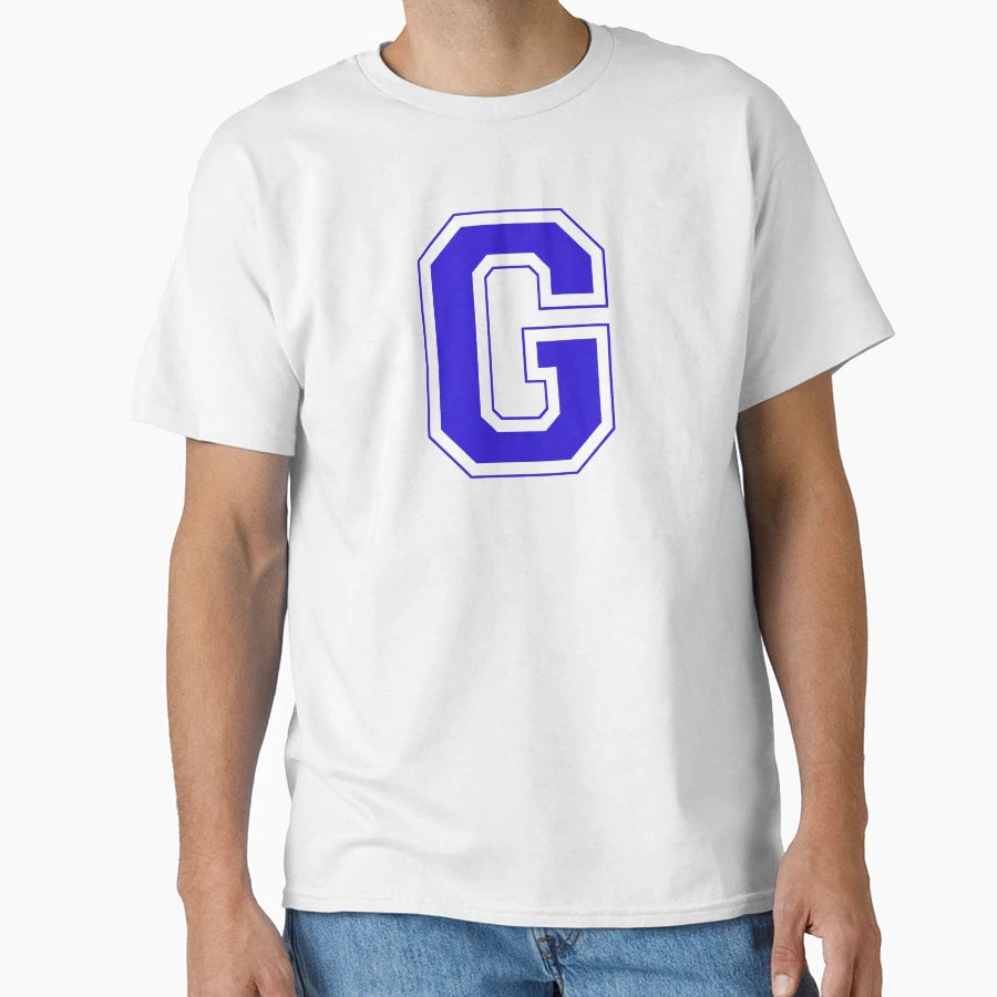 Varsity Letter G T-Shirt - Aesthetic Graphic Men Women - T-Shirt, Sweatshirt, Hoodie