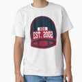 Houston Throwback Football Helmet T-Shirt - Casual Everyday Wear Unisex - T-Shirt, Sweatshirt, Hoodie