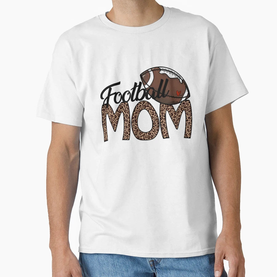 Football Mom Gift Football Lovers T-Shirt - Graphic Print for Adults - T-Shirt, Sweatshirt, Hoodie