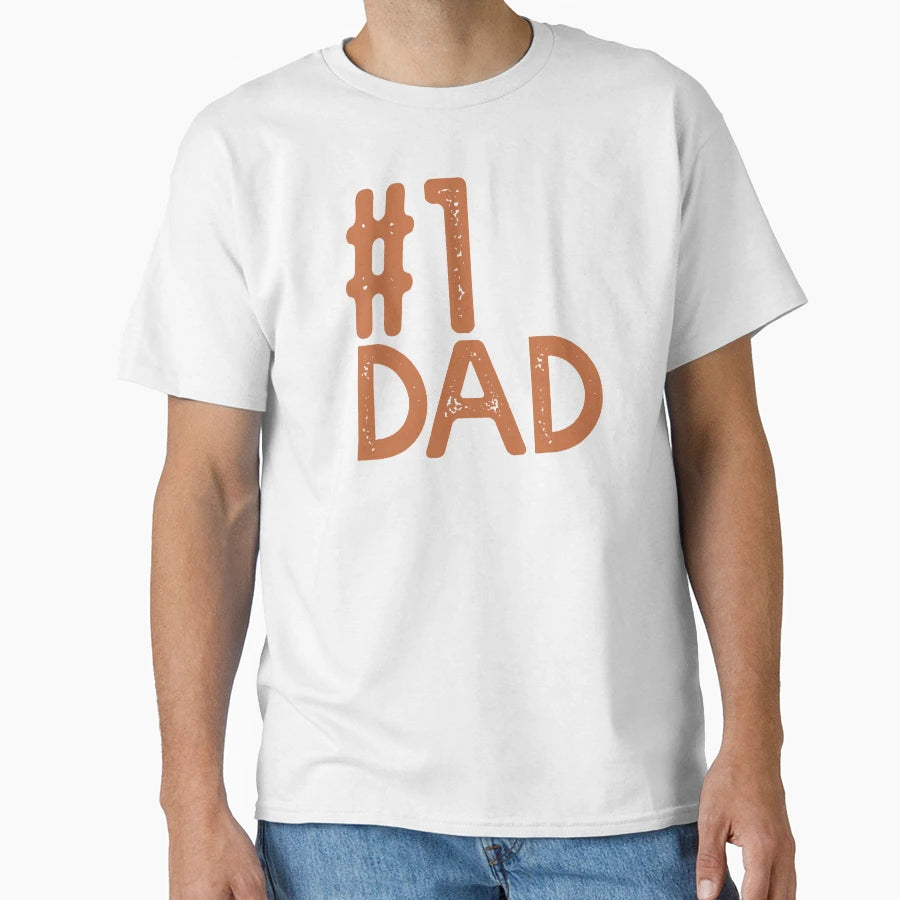 1 Dad T-Shirt - Custom Art Print for Adults - T-Shirt, Sweatshirt, Hoodie