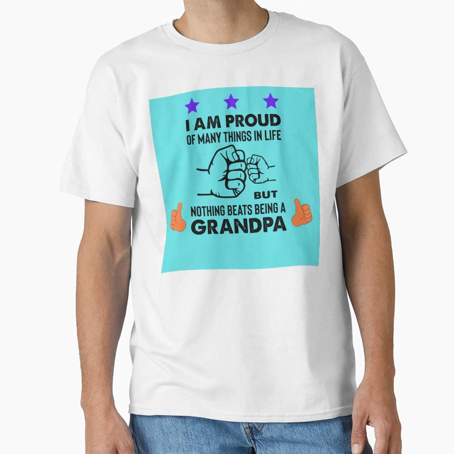 Stylish Grandfather T-Shirt - Minimalist Print for Adults - T-Shirt, Sweatshirt, Hoodie