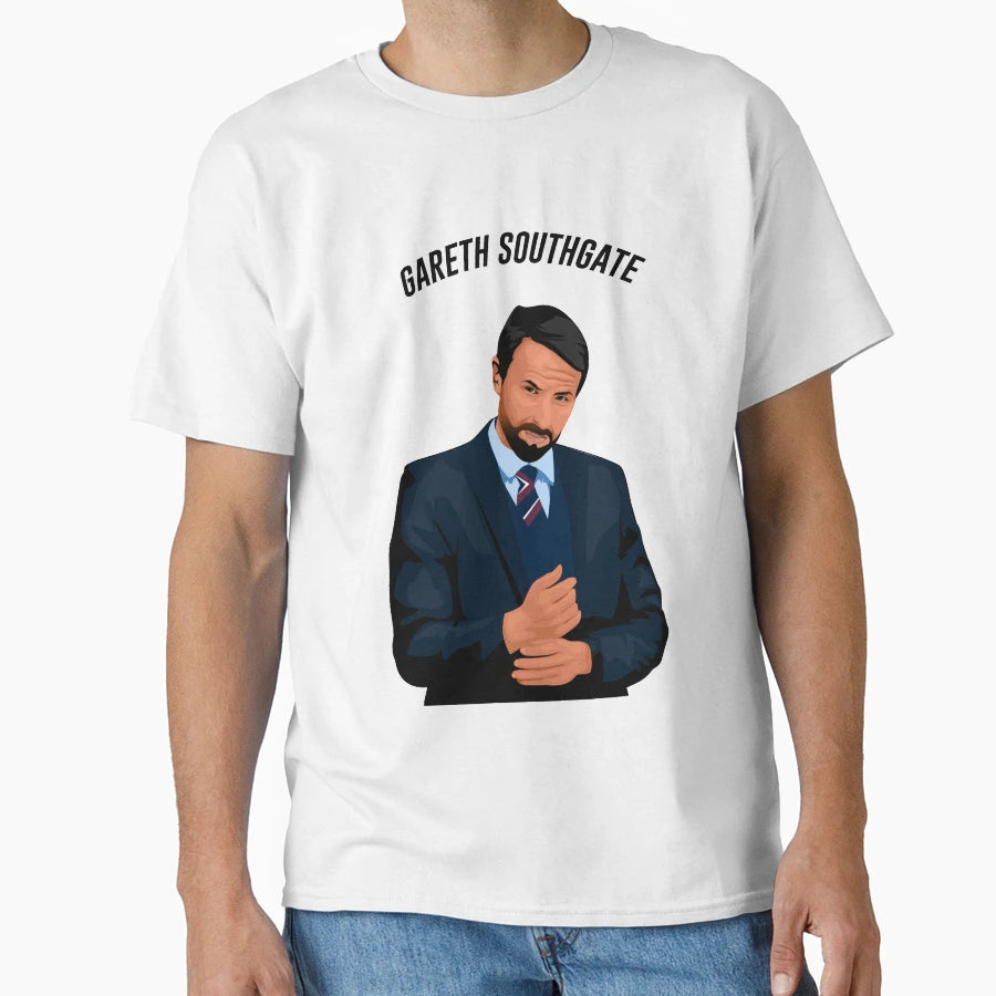 Gareth Southgate T-Shirt - Minimalist Print for Adults - T-Shirt, Sweatshirt, Hoodie