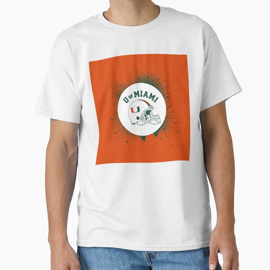 University Miami T-Shirt - Casual Everyday Wear Men Women - T-Shirt, Sweatshirt, Hoodie