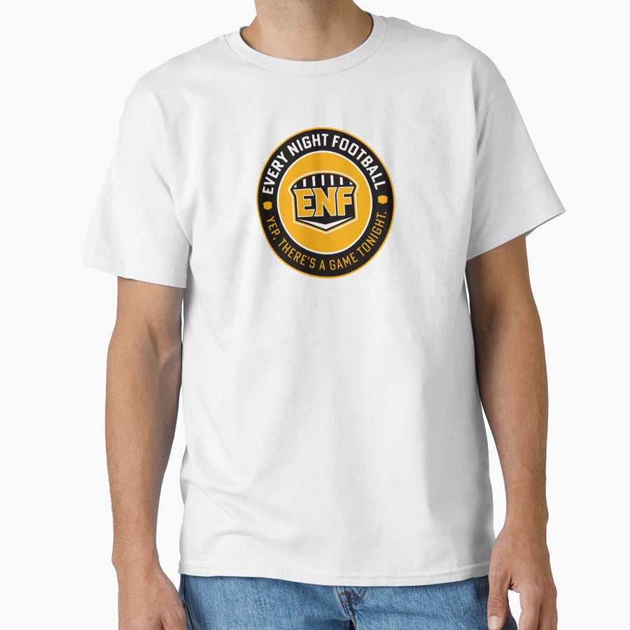 Every Night Football Circular T-Shirt - Casual Everyday Wear for Adults - T-Shirt, Sweatshirt, Hoodie