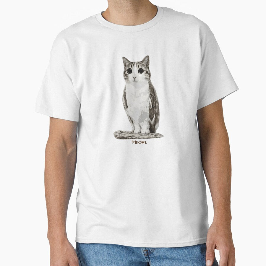 Meowl by LevvtxArt - Adult & Kids T-Shirts, Sweatshirts & Hoodies apparel design preview 1