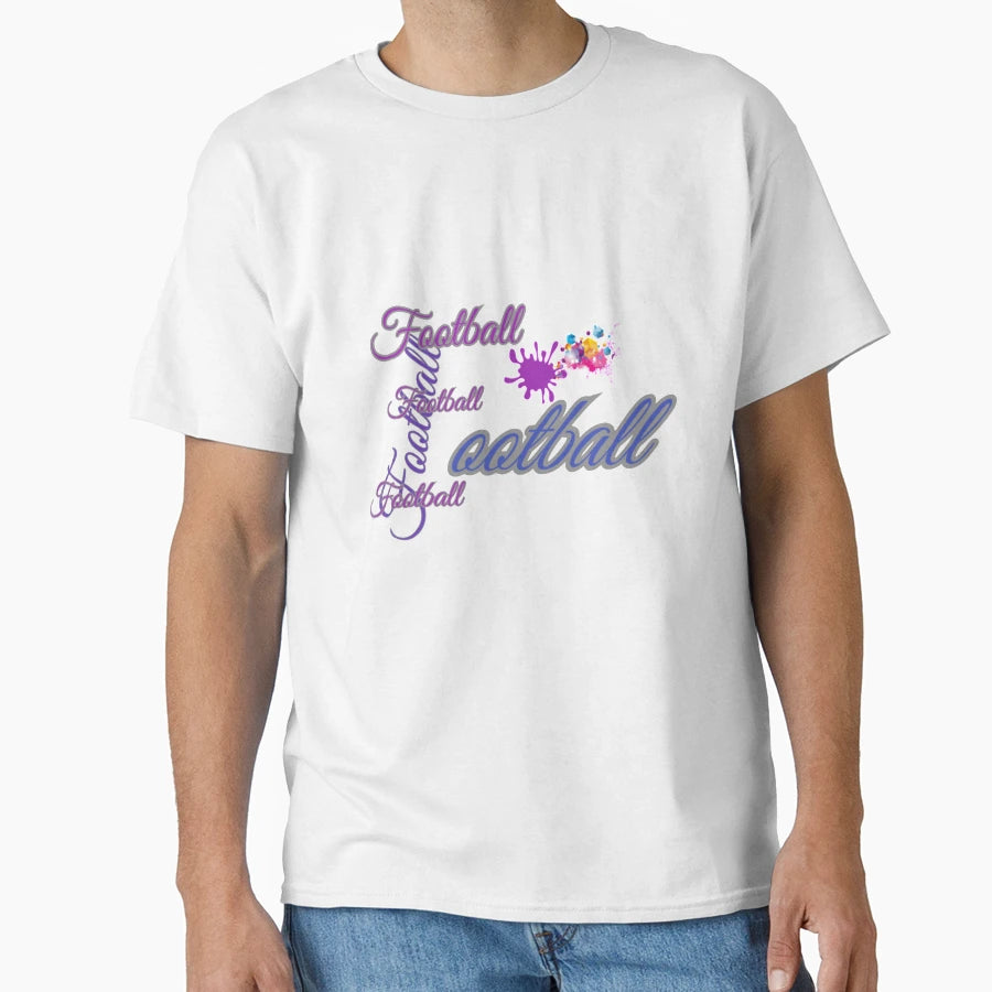 Football T Shirts T-Shirt - Fun Novelty Design for Adults - T-Shirt, Sweatshirt, Hoodie