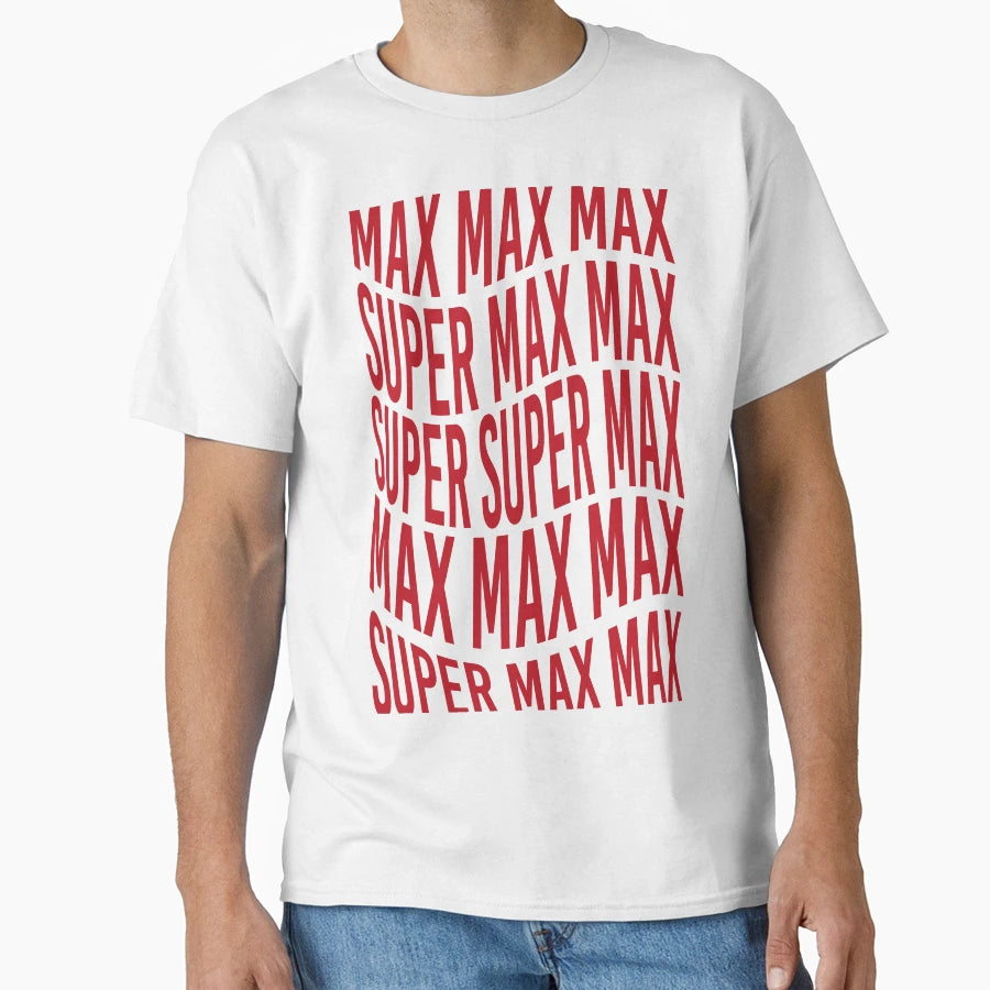 Super Max F1 T-Shirt - Minimalist Print Men Women - T-Shirt, Sweatshirt, Hoodie