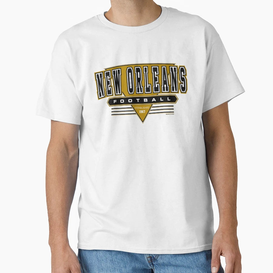 New Orleans Football Saints Inspired T-Shirt - Streetwear Style for Adults - T-Shirt, Sweatshirt, Hoodie