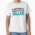 Also Grandpa Black Letters T-Shirt - Custom Art Print for Adults - T-Shirt, Sweatshirt, Hoodie