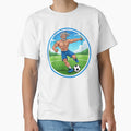 Strong Football Soccer Gym Dad T-Shirt - Fun Novelty Design Men Women - T-Shirt, Sweatshirt, Hoodie