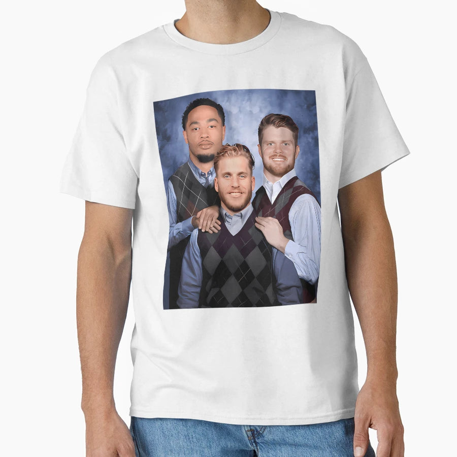 Sam Darnold Jaxon Smith Njigba Cooper T-Shirt - Graphic Print for Adults - T-Shirt, Sweatshirt, Hoodie