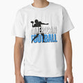 American Football Grunge Typography T-Shirt - Fun Novelty Design Men Women - T-Shirt, Sweatshirt, Hoodie