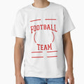 Funny Football Lover I Too Support T-Shirt - Custom Art Print for Adults - T-Shirt, Sweatshirt, Hoodie