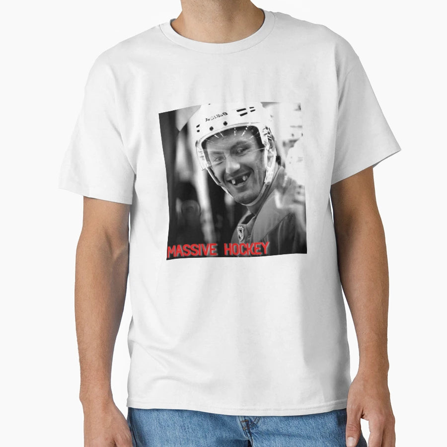 Massive Hockey T-Shirt - Aesthetic Graphic for Adults - T-Shirt, Sweatshirt, Hoodie