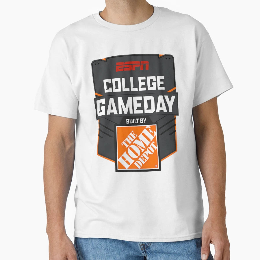 Espn College Gameday T-Shirt - Minimalist Print for Adults - T-Shirt, Sweatshirt, Hoodie