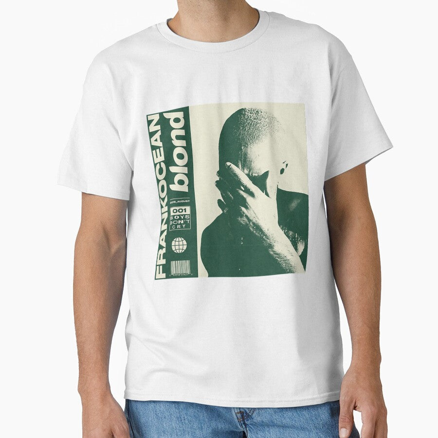 Frank Ocean Green Cover Art by EricHea - Adult & Kids T-Shirts, Sweatshirts & Hoodies apparel design preview 1
