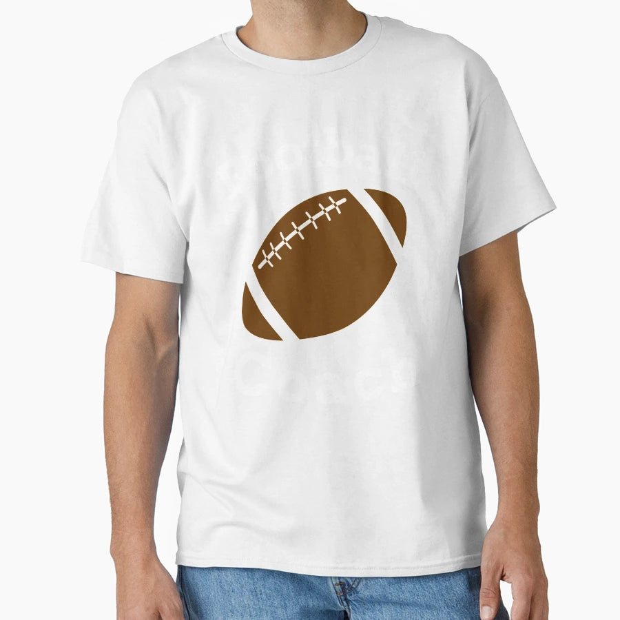 American Football Coach American T-Shirt - Minimalist Print for Adults - T-Shirt, Sweatshirt, Hoodie