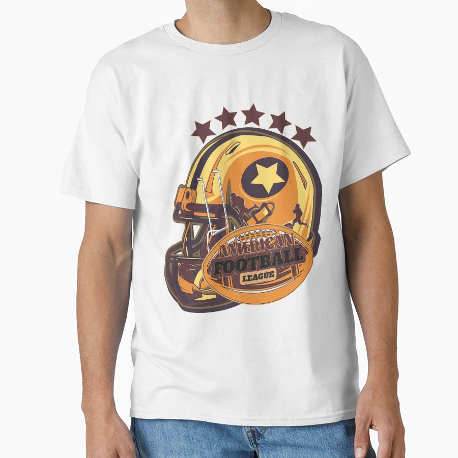 American Football League T-Shirt - Unique Graphic for Adults - T-Shirt, Sweatshirt, Hoodie