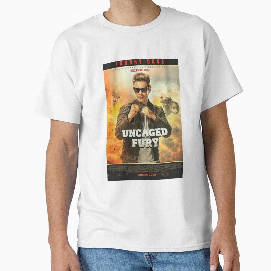 Johnny Cage Uncaged Fury Mortal Kombat Karl Urban by - Adult & Kids T-Shirts, Sweatshirts & Hoodies apparel design preview 1