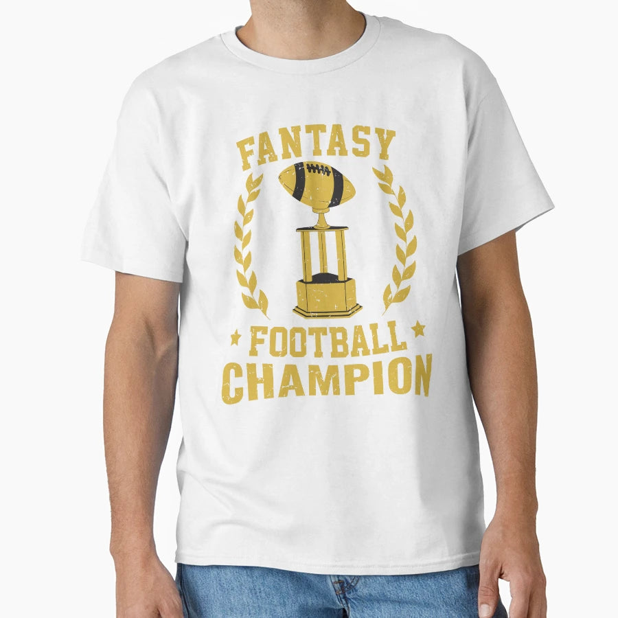 Fantasy Football Champion T-Shirt - Fun Novelty Design for Adults - T-Shirt, Sweatshirt, Hoodie