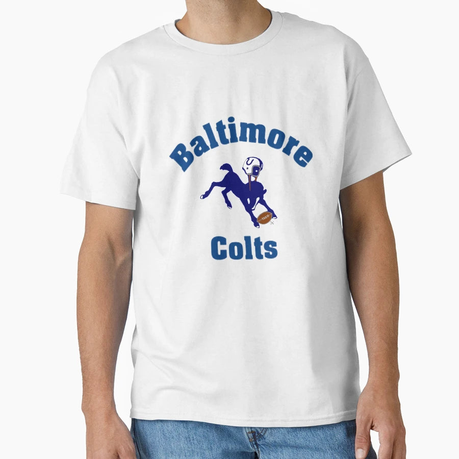 Baltimore Colts T-Shirt - Custom Art Print Unisex - T-Shirt, Sweatshirt, Hoodie