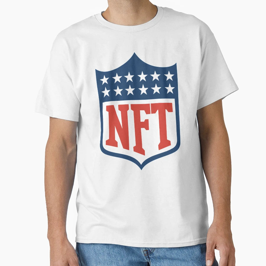Nft Crypto Art Designed To Like Nfl T-Shirt - Casual Everyday Wear Unisex - T-Shirt, Sweatshirt, Hoodie
