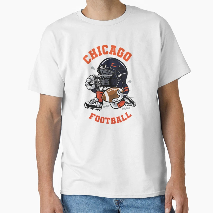 Chicago Bears Chicago Football 2 T-Shirt - Streetwear Style Unisex - T-Shirt, Sweatshirt, Hoodie