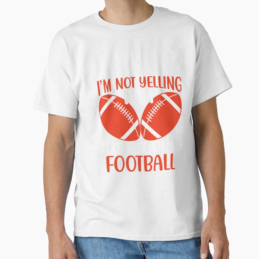Football Lover American Football T-Shirt - Novelty Apparel for Adults - T-Shirt, Sweatshirt, Hoodie