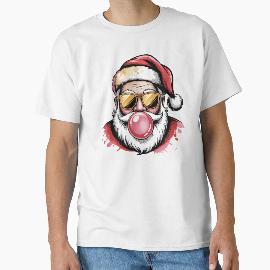 Santas Favorite Human Merry Squad Custom T-Shirt - Streetwear Style Unisex - T-Shirt, Sweatshirt, Hoodie