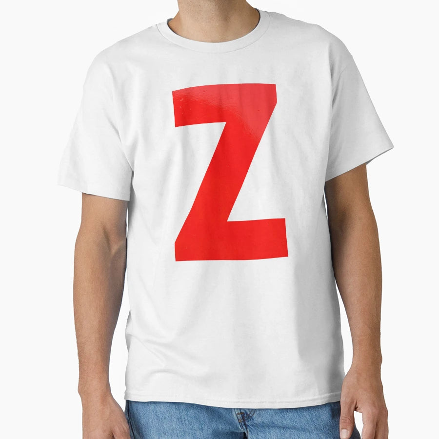 Unique Letter Z T-Shirt - Fun Novelty Design Men Women - T-Shirt, Sweatshirt, Hoodie