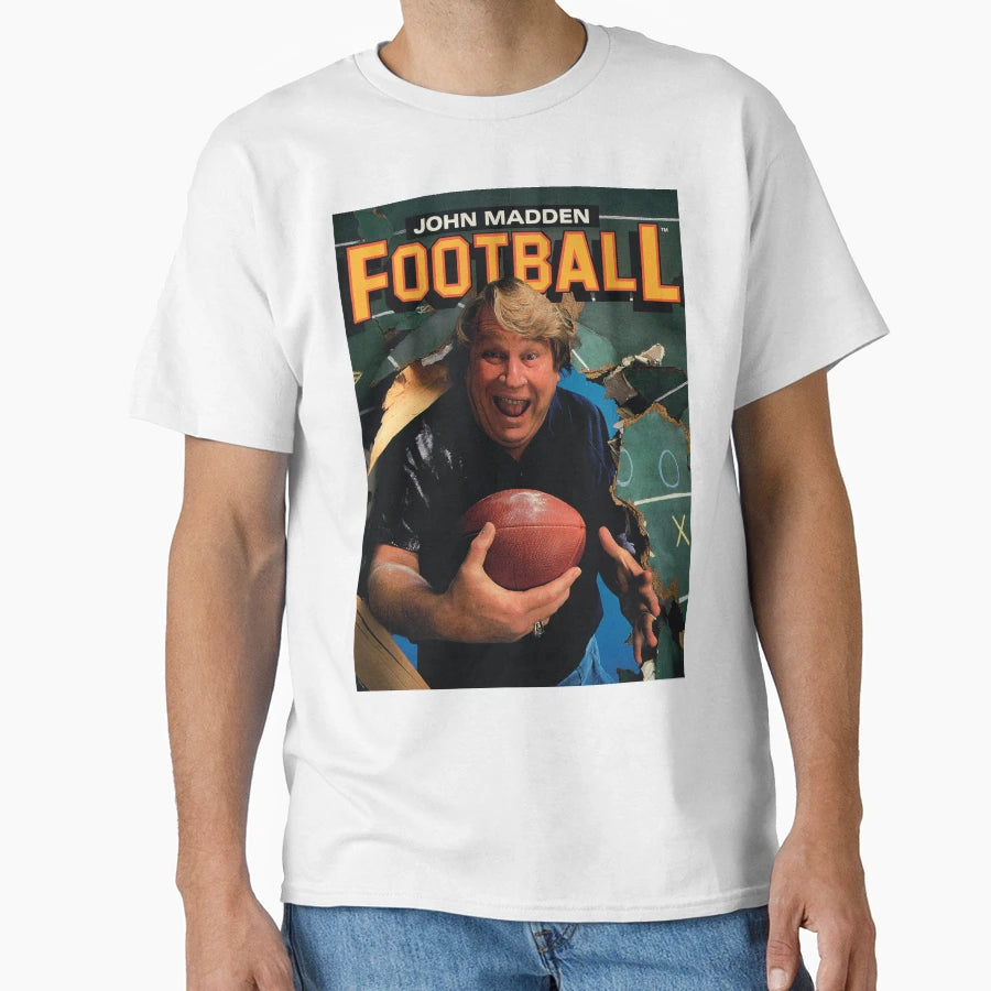 John Madden Football T-Shirt - Streetwear Style Unisex - T-Shirt, Sweatshirt, Hoodie