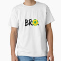 Bro Soccer Ball Minimal Sporty Football T-Shirt - Minimalist Print Unisex - T-Shirt, Sweatshirt, Hoodie