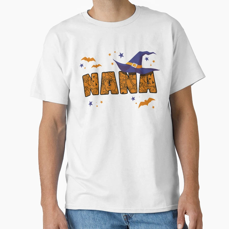 Nana Witch Grandma Nana Halloween T-Shirt - Aesthetic Graphic for Adults - T-Shirt, Sweatshirt, Hoodie