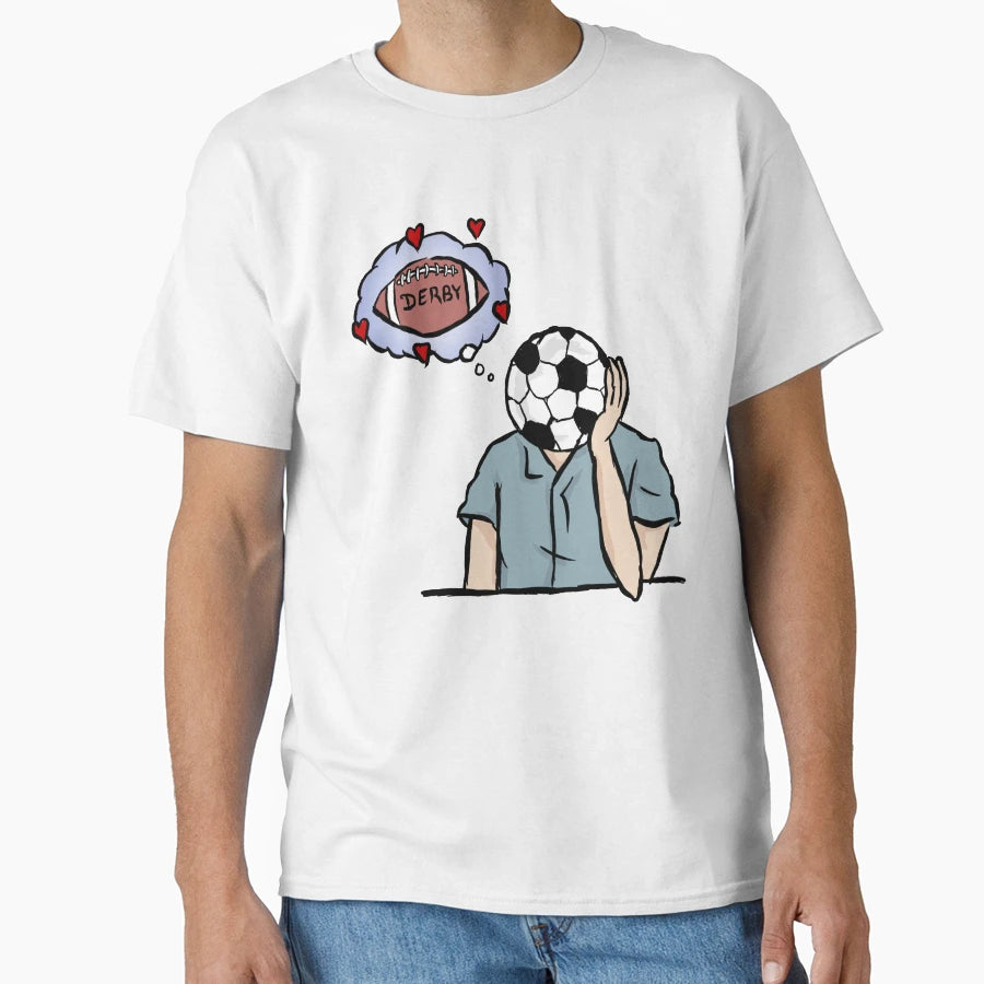 I Love Football T-Shirt - Fun Novelty Design Men Women - T-Shirt, Sweatshirt, Hoodie