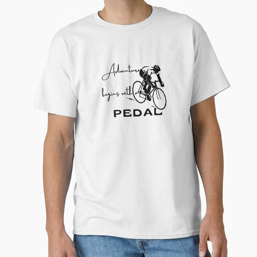 Dynamic Cycling Silhouette Sports Typography by - Adult & Kids T-Shirts, Sweatshirts & Hoodies apparel design preview 1