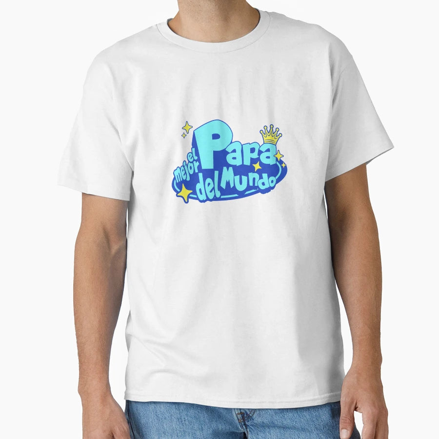 El Mejor Papa Mexican Dad Spanish T-Shirt - Minimalist Print for Adults - T-Shirt, Sweatshirt, Hoodie