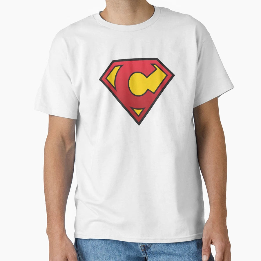 Super Letter C T-Shirt - Minimalist Print for Adults - T-Shirt, Sweatshirt, Hoodie