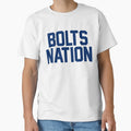Bolts Nation T-Shirt - Minimalist Print Men Women - T-Shirt, Sweatshirt, Hoodie