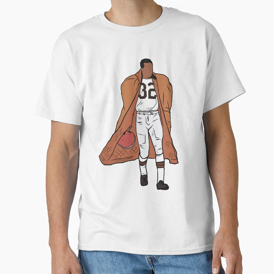 Jim Brown Iconic Walk Off T-Shirt - Casual Everyday Wear Unisex - T-Shirt, Sweatshirt, Hoodie