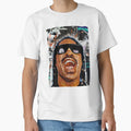 Stevie Wonder Stevie Wonder T-Shirt - Unique Graphic for Adults - T-Shirt, Sweatshirt, Hoodie