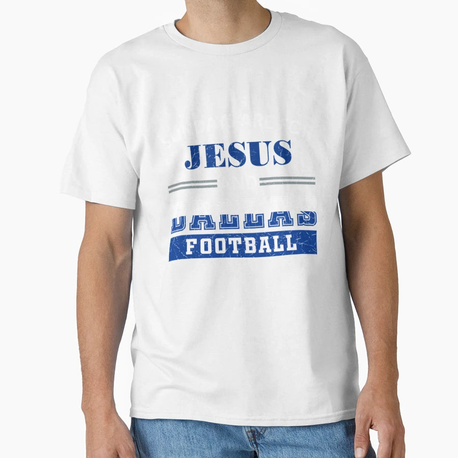 Sundays Are Jesus And Dallas Football T-Shirt - Unique Graphic Men Women - T-Shirt, Sweatshirt, Hoodie