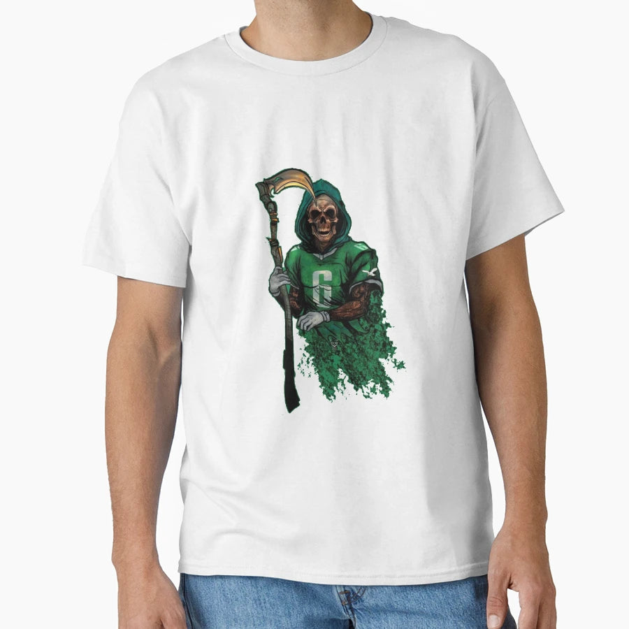 Slim Reaper Football T-Shirt - Novelty Apparel Unisex - T-Shirt, Sweatshirt, Hoodie