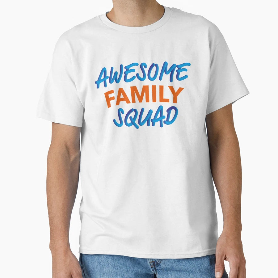 Matching Family Squad Costume T-Shirt - Minimalist Print Men Women - T-Shirt, Sweatshirt, Hoodie